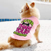 Cuter Than Your Boyfriend Dog Sleeveless Shirt - Funny Dog Shirt - Colorful Dog Clothing