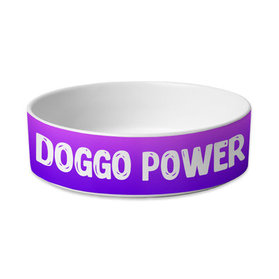 Cool Print Pet Bowl - Cool Design Dog Bowl - Themed Pet Food Bowl