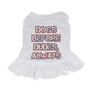 Dogs Before Dudes Dog Sundress - Dog Theme Dog Dress Shirt - Funny Dog Clothing