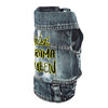 Drama Queen Dog Denim Vest - Funny Dog Denim Jacket - Themed Dog Clothing