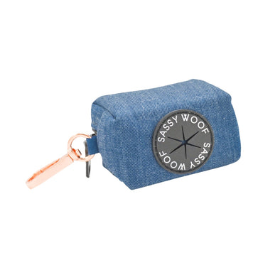 Denim' Dog Waste Bag Holder