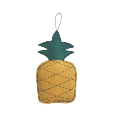 PT Eco-Friendly Pineapple Canvas Dog Toy