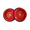 Red Non Skid Dog Bowl