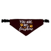 Cute Quote Pet Bandana Collar - Furshine Scarf Collar - Text Design Dog Bandana