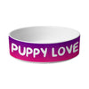 Puppy Love Pet Bowl - Kawaii Dog Bowl - Best Print Pet Food Bowl