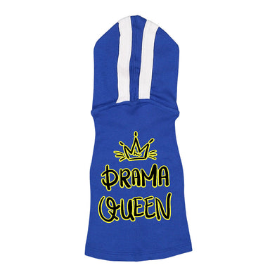 Drama Queen Dog Shirt with Hoodie - Funny Dog Hoodie - Themed Dog Clothing