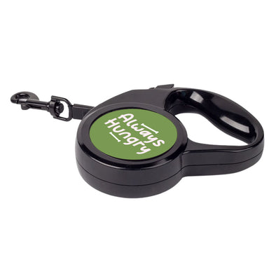 Always Hungry Retractable Pet Leash - Funny Leash - Best Design Dog Leash