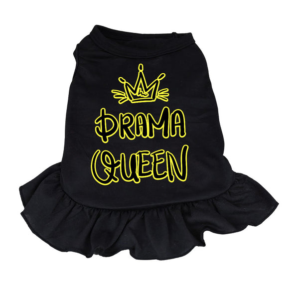 Drama Queen Dog Sundress - Funny Dog Dress Shirt - Themed Dog Clothing