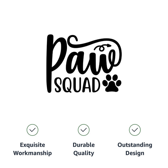 Paw Squad Dog Sundress - Graphic Dog Dress Shirt - Unique Dog Clothing