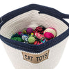 Cat Toy Rope Cotton Basket