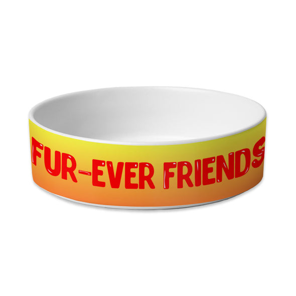 Cute Kawaii Pet Bowl - Trendy Dog Bowl - Printed Pet Food Bowl