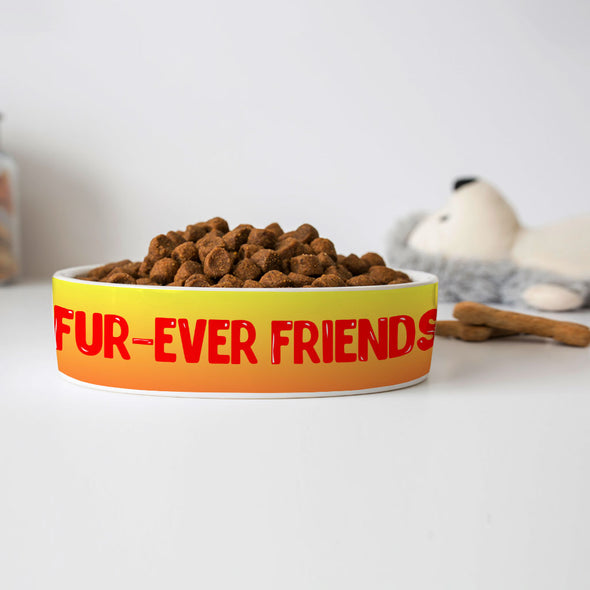 Cute Kawaii Pet Bowl - Trendy Dog Bowl - Printed Pet Food Bowl