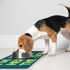 I'm Just Here for the Food Pet Food Mat - Funny Design Anti-Slip Pet Bowl Mat - Best Print Pet Feeding Mat