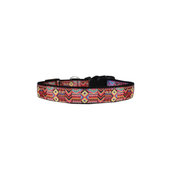 Southwestern Wonder Nylon Ribbon Collar