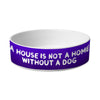 Dog Lover Pet Bowl - Themed Dog Bowl - Cute Pet Food Bowl