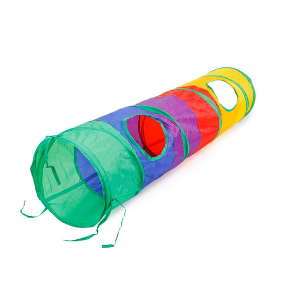 Rainbow Tunnel Cat Toy