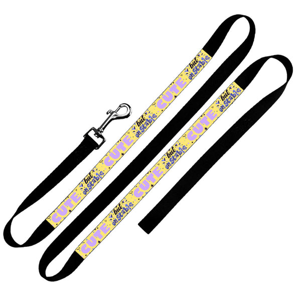 Cute but Unstable Pet Leash - Funny Design Leash - Graphic Leash for Dogs