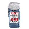 Acted Crazy Dog Denim Jacket - Funny Dog Deim Coat - Colorful Dog Clothing