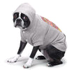 Dogs Make Our Lives Whole Dog Hoodie with Pocket - Quote Dog Coat - Phrase Dog Clothing