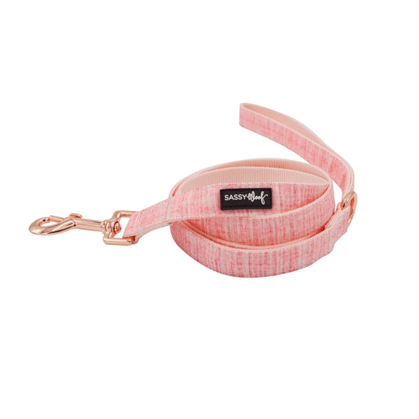 Dolce Rose' Dog Fabric Leash