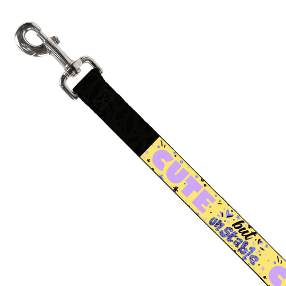 Cute but Unstable Pet Leash - Funny Design Leash - Graphic Leash for Dogs