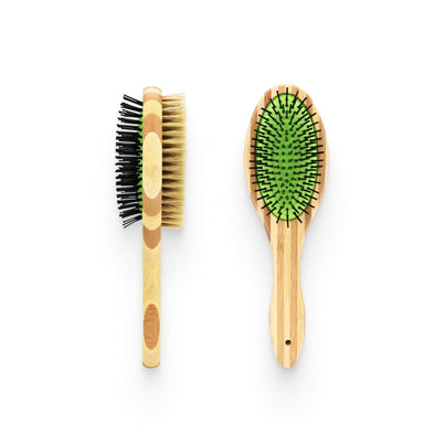 Dual Sided Bamboo Grooming Brush